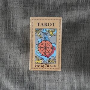 Tarot Deck of 78 Cards, New, With Velvet Bag, By Pamela Coleman Smith.